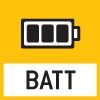 Batterie-Betrieb: Für Batterie-Betrieb vorbereitet. Der Batterietyp ist beim jeweiligen Gerät angegeben.